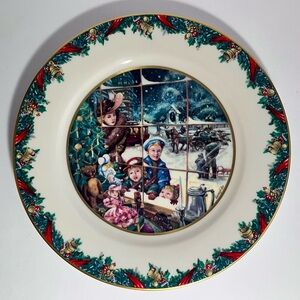REMEMBERING BOSTON 1987 Christmas Plate / SHREVE, CRUMP & LOW / 320 of Only 1000
